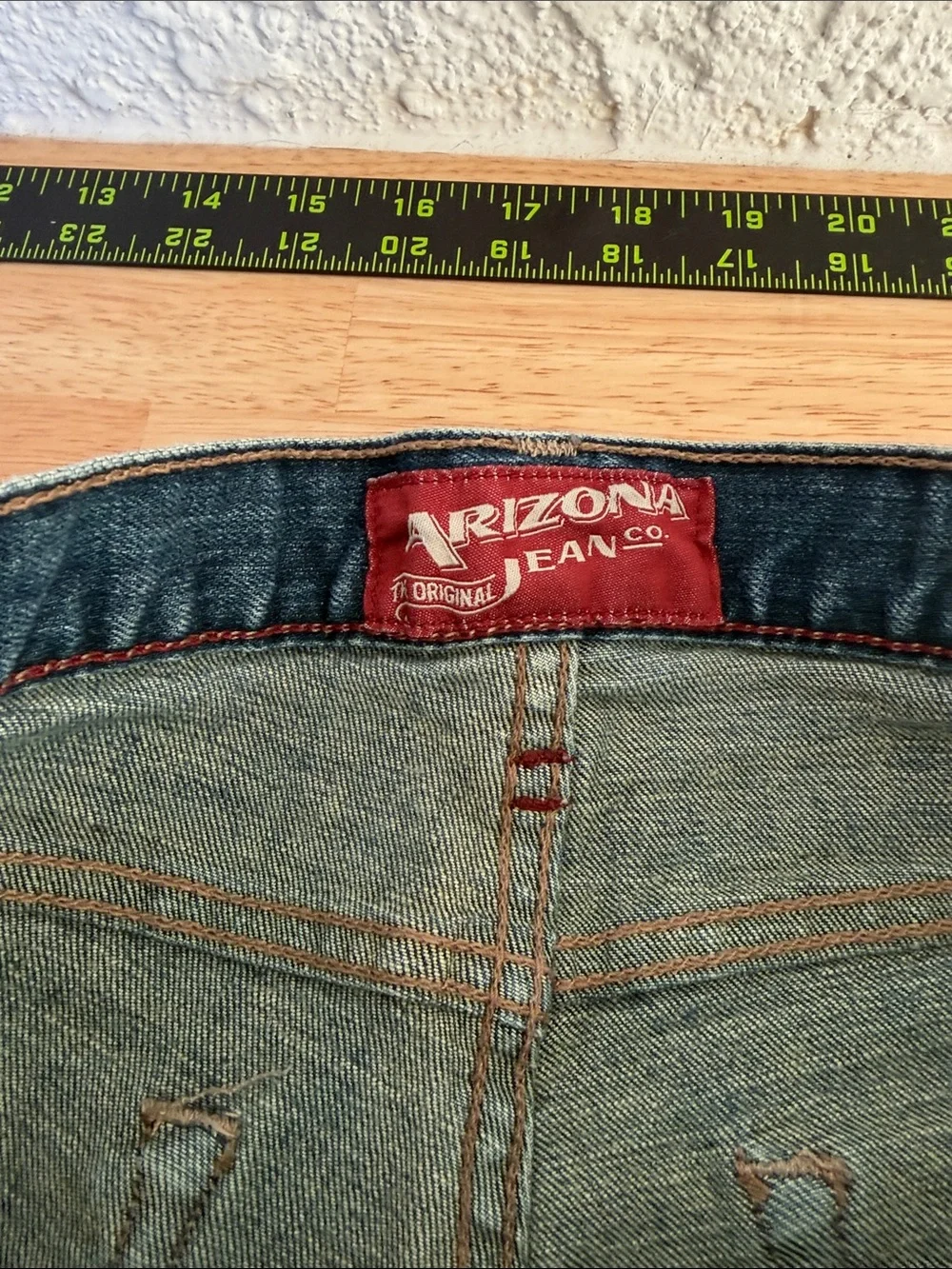 Men's Distressed Blue Jeans Arizona size 31x30